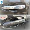 Для Nissan Qashqai J11 2014 -  Декоративные накладки на рамку зеркала заднего вида / ручку боковой двери из ABS-пластика, Стайлинг, Аксессуары