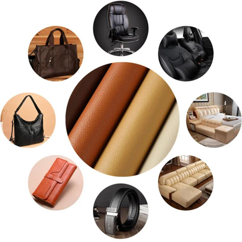 DIY Leather Sticker Self-Adhesive Leather Repair Patch Furniture Scratch Cover Strong Bonding Fix Tape Easy Cut-to-Size