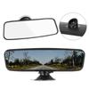 Car SUV MPV Van with Suction Cup Interior Rear View Mirror 360° Rotating Wide Angle Glass Mirror