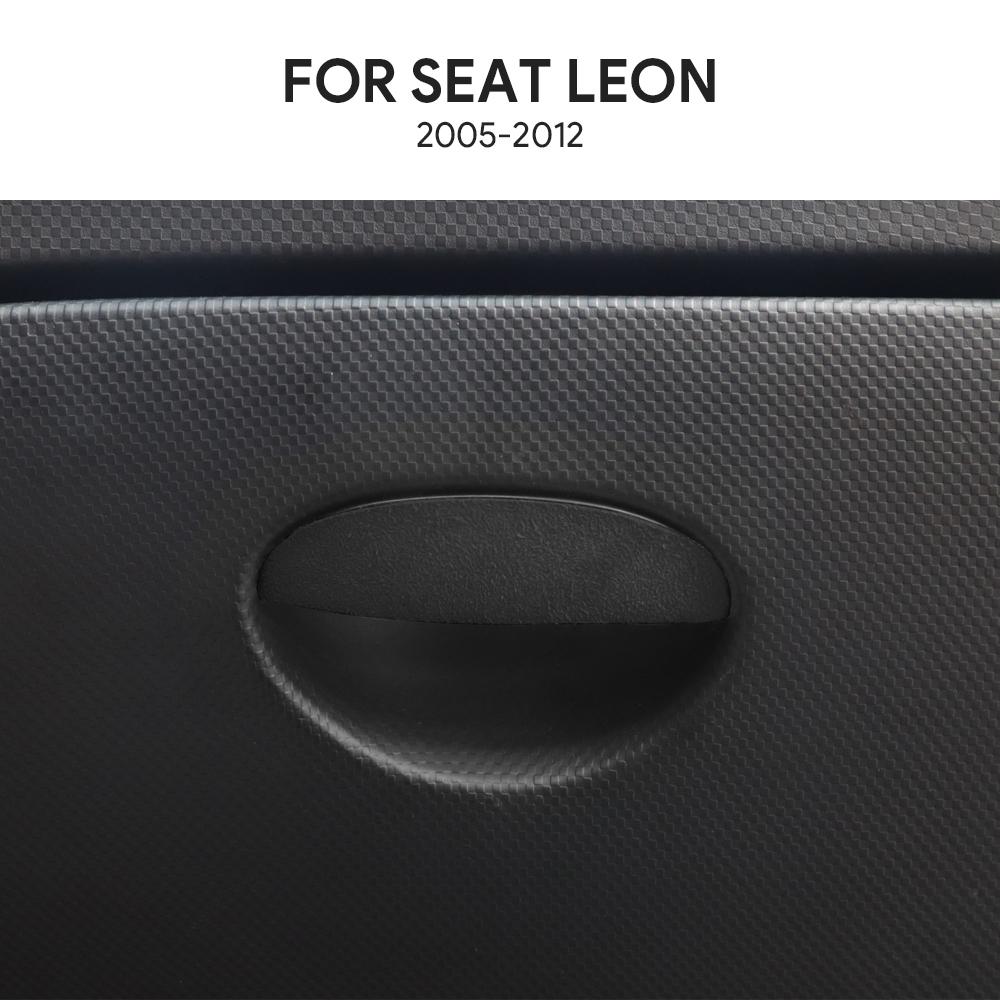 Top Suede Trim Sticker For SEAT Leon Altea Toledo MK1 MK2 Ibiza Cupra Cupra for Skoda Fabia Rapid 2005-2012 Storage Accessories