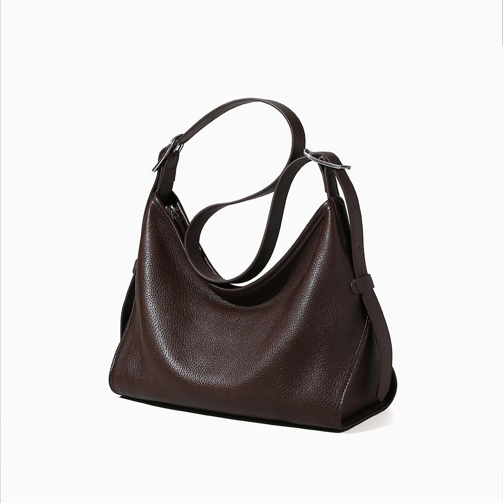 Top-tier Tree SAP Leather Tote Bag, Urban Simple Women's Bag with A Sense of Luxury, Large-capacity Single-shoulder Bag
