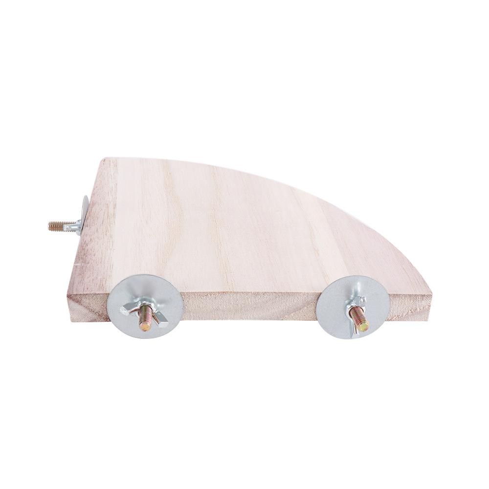 Размеры хомяк крыса для птичьей клетки жердочки подставка стойка игрушка станция доска питомец птица попугай деревянная платформа