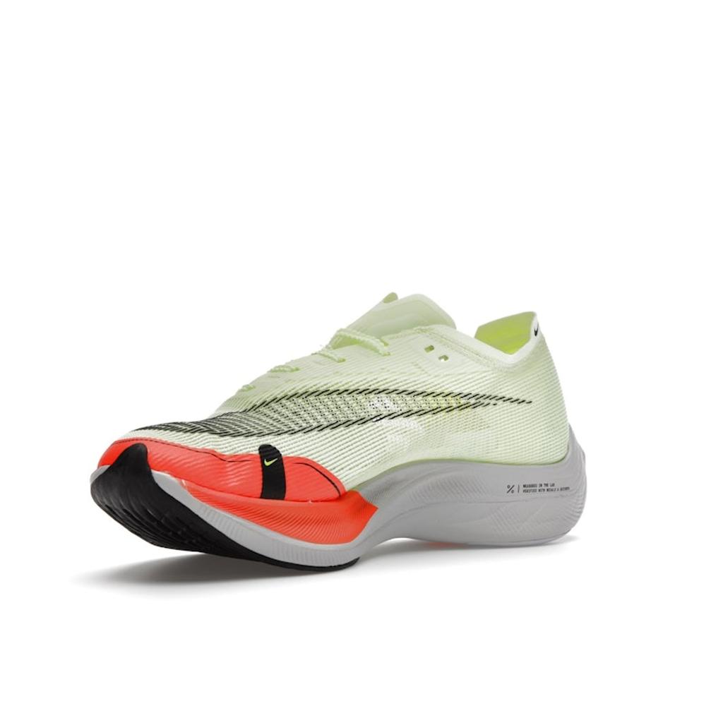 Nike ZoomX Vaporfly NEXT% 2 Fast Pack Men Sneakers Yellow Barely-Volt Hyper-Orange CU4111-700