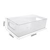 Storage Cabinet Drawer Organizer Transparent Stationary Holder Desktop Storage Box  Refrigerator