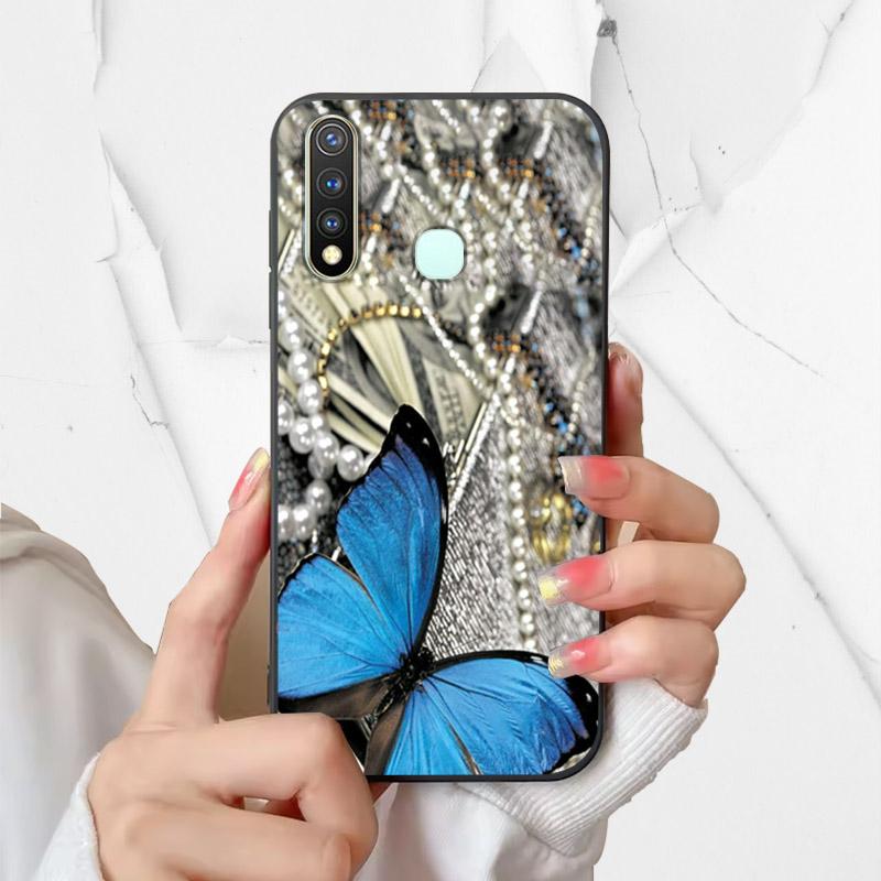 Чехол Для Vivo Y19 Y 19 Чехол Силиконовый Мягкий ТПУ Чехол Для Телефона Для Vivo Y19 1915 VIVOY19 Funda Capa Модный Ударопрочный Корпус Coque