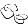 Glossy Black Headlight Taillight Surround Cover Trims for F55 F56 F57 One Cooper S JCW 2014+