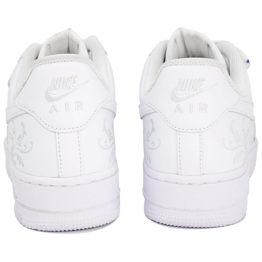 Nike Air Force 1 07 Wan Hua Nong, Теплые Сине-Белые Фарфоровые Нескользящие Низкие Скейтбордические Кроссовки CW2288-111(Команда113-)