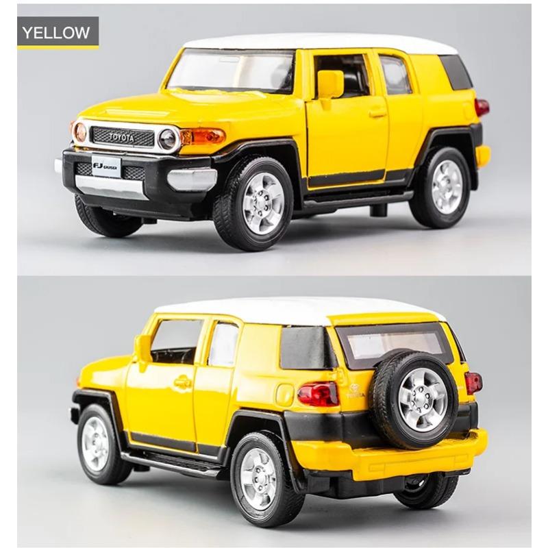 1/32 Toyota FJ Cruiser литые модели автомобилей и игрушечные металлические внедорожники модели автомобилей звук и свет высокая имитация детские подарки
