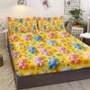 Bedding Set Of 3 Pieces In Bright Yellow With 2 Pillowcases, Suitable For Living Room And Bedroom (Pets, Cartoon)