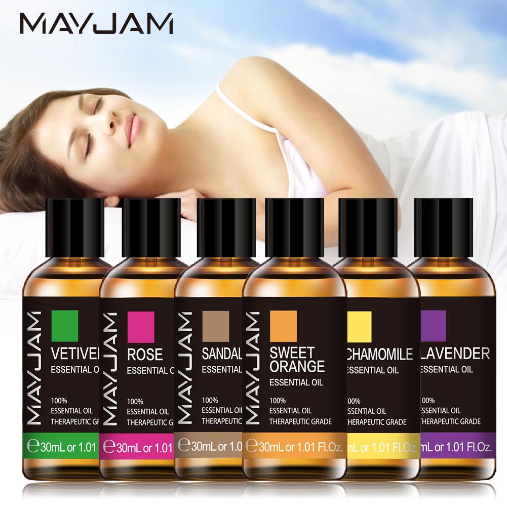 Эфирное масло MAYJAM 30 мл лаванды, чайное дерево, эвкалипта