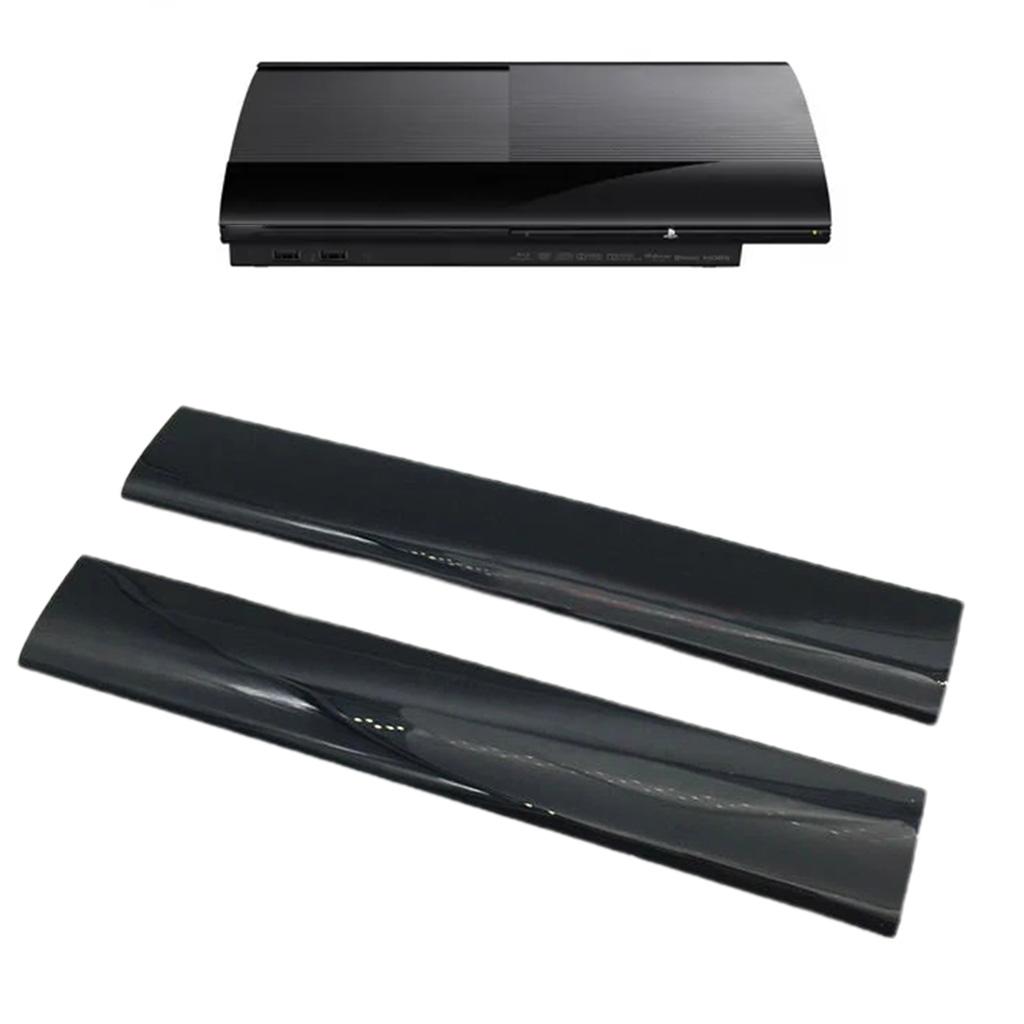 Repair Part Black Cover Shell Front Housing Case Left Right Faceplate Panel for PS3 Slim 4000 Console