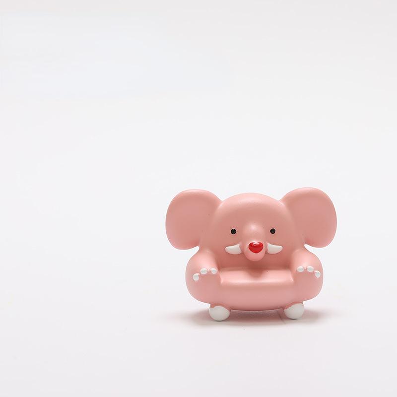 Cartoon Animal Sofa Refrigerator Sticker Magnet Resin Creative Stereo Magnet Ins Can Be Used As Decoration