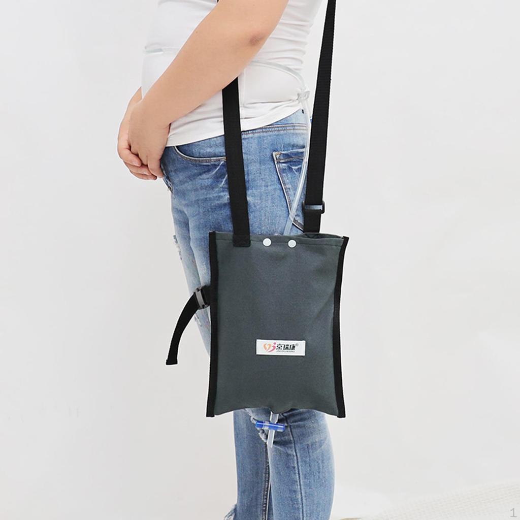 Дренажный мешок, водонепроницаемый, регулируемый с ремнем для ног из полиуретана, держатель для пациентов с недержанием дома