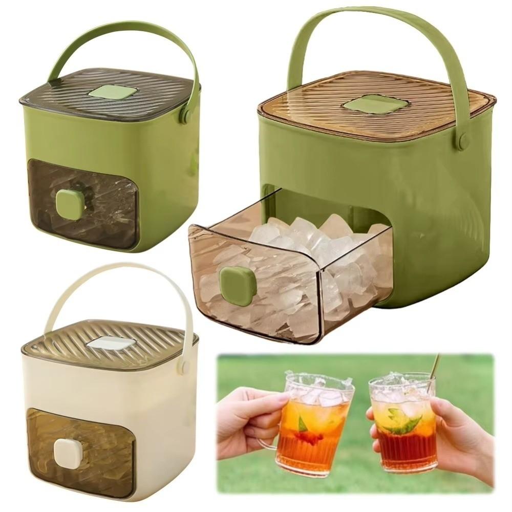 50 Grids Ice Cube Mold Large Capacity Ice Cube Box Durable Ice Cube Maker Refrigerator Storage
