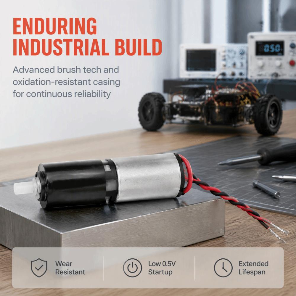 46RPM Reduction Gear Motor 6mm Diameter Micro DC Motor Mini Mini Planetary Motor For Automation