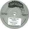 7-дюймовая пластинка KING KONG - Can't Get The Trophy SIP7020 Sip A Cup 1992 Великобритания Регги, Ска и Даб