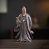 Ceramics Taiji Zhang Sanfeng Legend Figure Statue Wudang School of Chinese Taoism Home Living Room Office Decorative Accessories