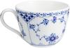 Imported Royal Copenhagen Blue Fluted Half Lace Cup Saucer 200ml Wedding Gift 1020522 [Regular Product] &