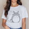 Totoro Studio Ghibli Harajuku T-Shirt Women Ullzang Anime T-Shirt Fashion 90s T-Shirt Cute