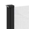 Retractable Side Awning White 140 x 300 cm
