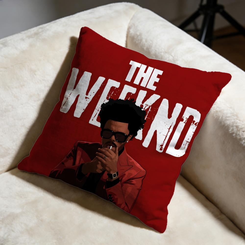 Горячая Подушка The Weeknd Мягкая Декоративная Наволочка Подходит для Спальни Дивана Автомобиля Путешествий