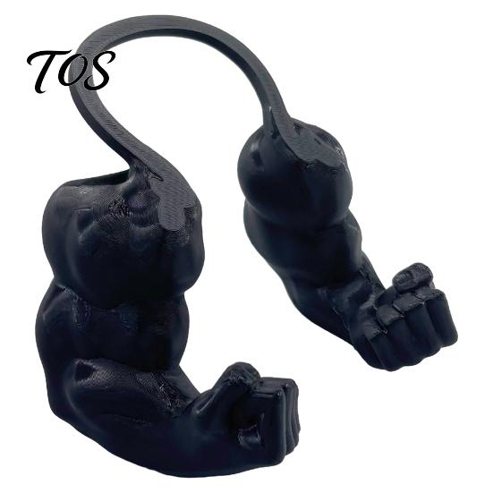Funny Gift for Cat Owners Muscle Arm, Photo Prop, 3D Printed Muscular Cute Arms Pet Shoulder Attachment Feline Cosplay Costume Party Accessories
