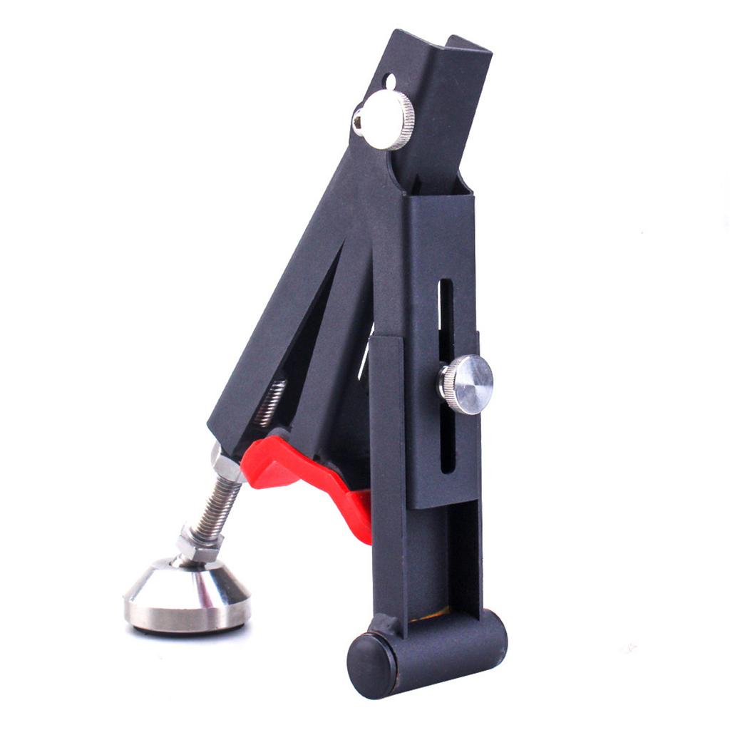 High Strength Motorcycle Lift Stand Sided Paddock Holder for Front&Rear Wheels, Easy Storage Design for Bike Enthusiasts