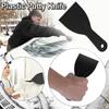 Plastic Putty Knife Set Plastic Putty Knives Flexible Paint Scrapers Tool Plastering Tool  for Patching,Spackling,Wallpaper