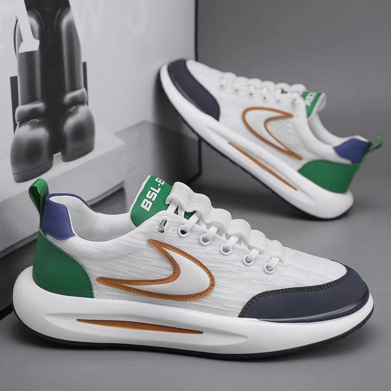 Кроссовки мужские весенне-летние новые сетчатые дышащие туфли Форреста Гампа, удобная мужская обувь на толстой подошве для улицы