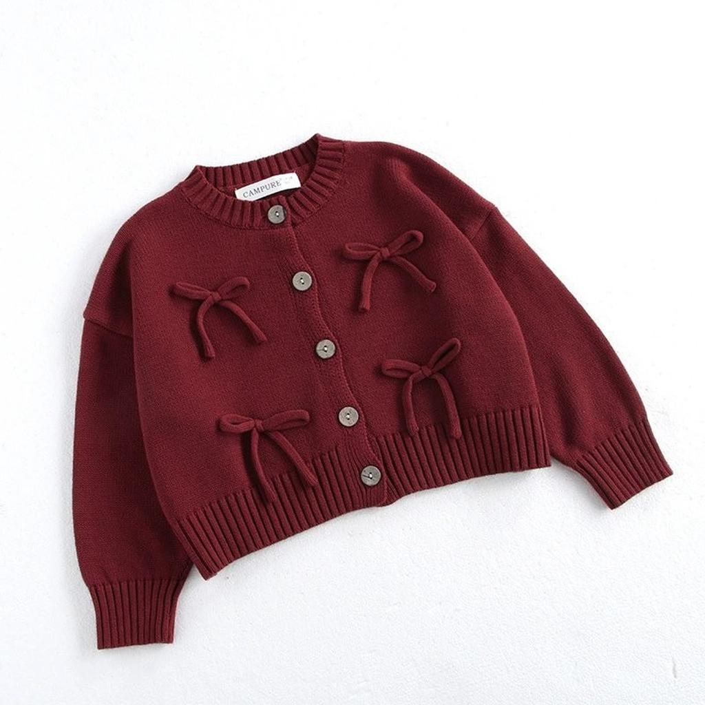 Girls' Stylish Casual Cardigan Sweater Outerwear
