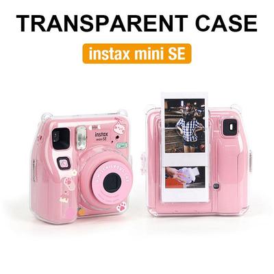 [Фотолаборатория] Прозрачный чехол для Instax Mini SE, Кристальный чехол, Защитный чехол для камеры CAA60