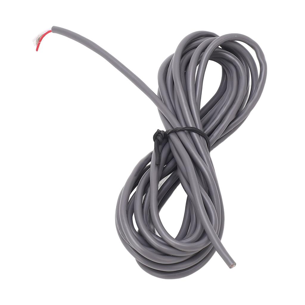Провод для гитарной схемы серого цвета, 2 проводника, диаметр 3,2 мм, 3 м, соединительный провод для гитары