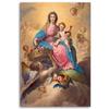 Canvas print, Virgin Mary with Child among angels Segovia