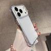 Роскошный прозрачный противоударный чехол с усиленными углами для iPhone 17 Air 16 15 14 Pro Max, акриловая задняя крышка-оболочка