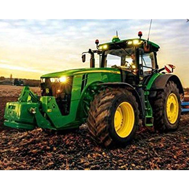 5D Diy Diamond Painting Tractor Rhinestone Art Diamond Embroidery Car Landscape Cross Stitch Full Drill Home Decor Gif