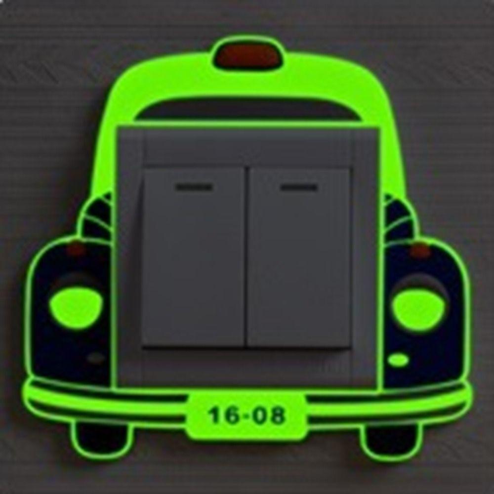 Пылезащитный светящийся чехол для переключателя, силиконовая наклейка для переключателя в виде животного, аксессуары для переключателей