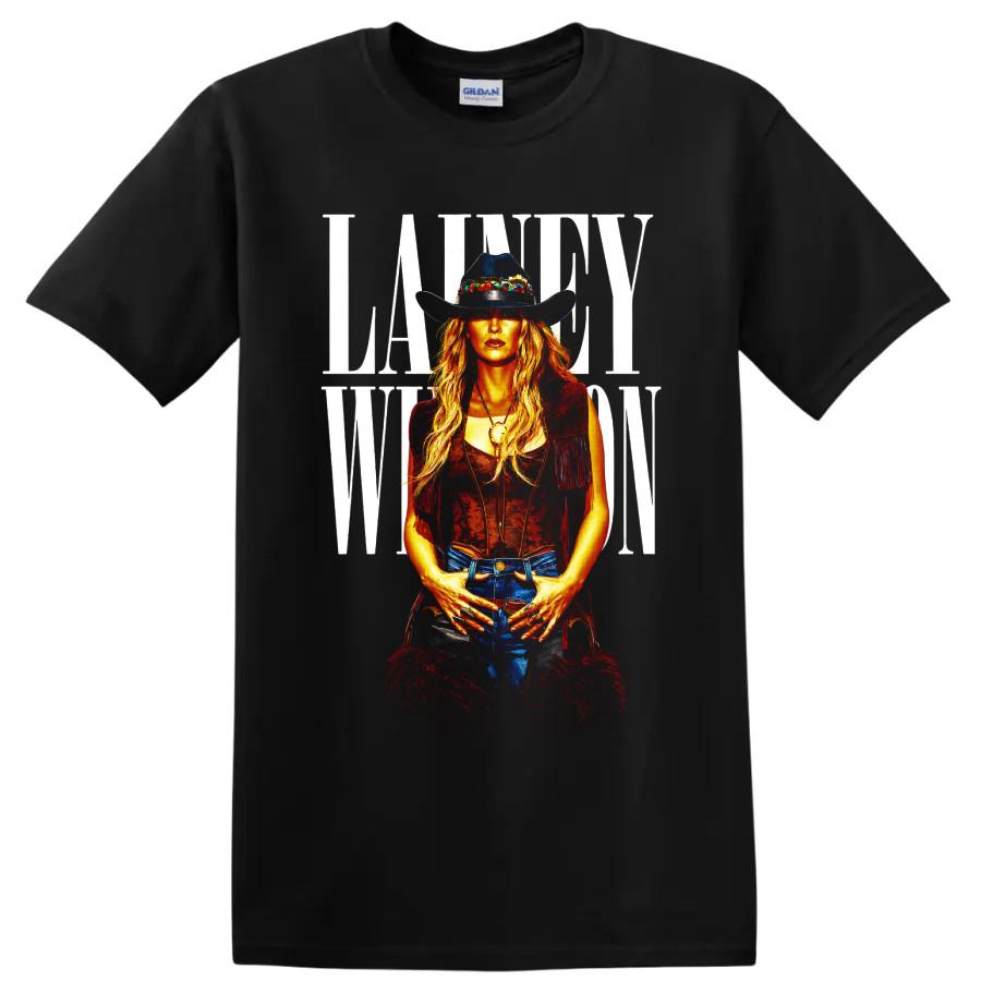 Lainey Wilson Country Singer Western Cowgirl Graphic T Shirt Concert Fan Tee