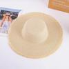 Шляпа Ручная работа шляпа Заготовка соломенная шляпа Защитная шляпа от солнца Тимбилдинг Плоские поля шляпа-котелок из плетеной рафии