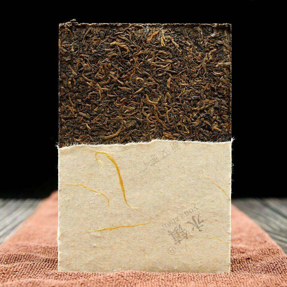 High Quality Yongzhen Shu Puer "Palace Puer Tea Brick" Ripe Top Grade Puer 250g