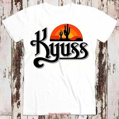 Kyuss Рок Метал Сыновья Стоунера Хард Ретро Футболка 8571 винтажная Стиранная Растянутая Удобная Мягкая модная Топ Для Повседневной Носки