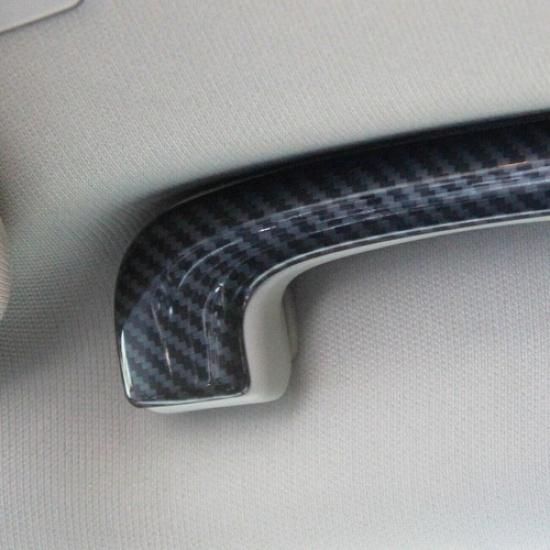 Carbon Fiber Roof Grab Handle Cover Trim for Dodge Durango 2010- Accessories