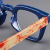 Square Reading Glasses Anti Blue Light Eyewear Trendy Ultra-lightweight Women Presbyopic Eyeglasses