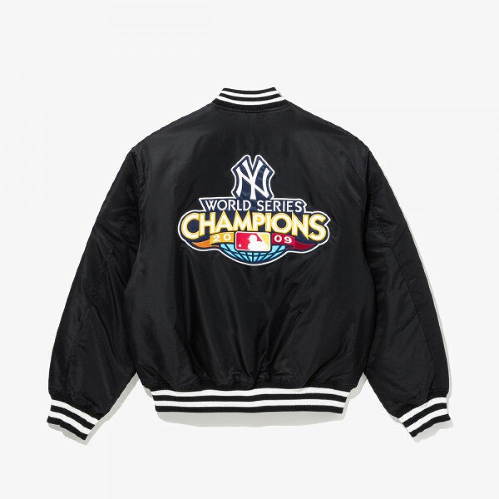 New Era Mlb New York Yankees World Series Champions Jacket Black 14742013