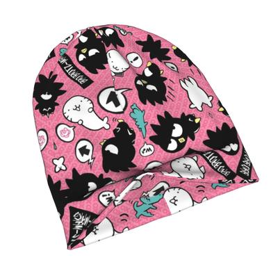 Gentle Sanrio Bad Badtz-Maru Minimalist Knit Hat Designed for Adults Who Enjoy Quiet Style, Complements Neutral Tones And Effortless Outfit Choices
