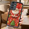 Phone case: 2D flat, suitable for Samsung Galaxy A34 A35 M05 M06 S20 S22 S21 FE Plus 5G protective case, Santa Claus, Christmas and Halloween, perfect