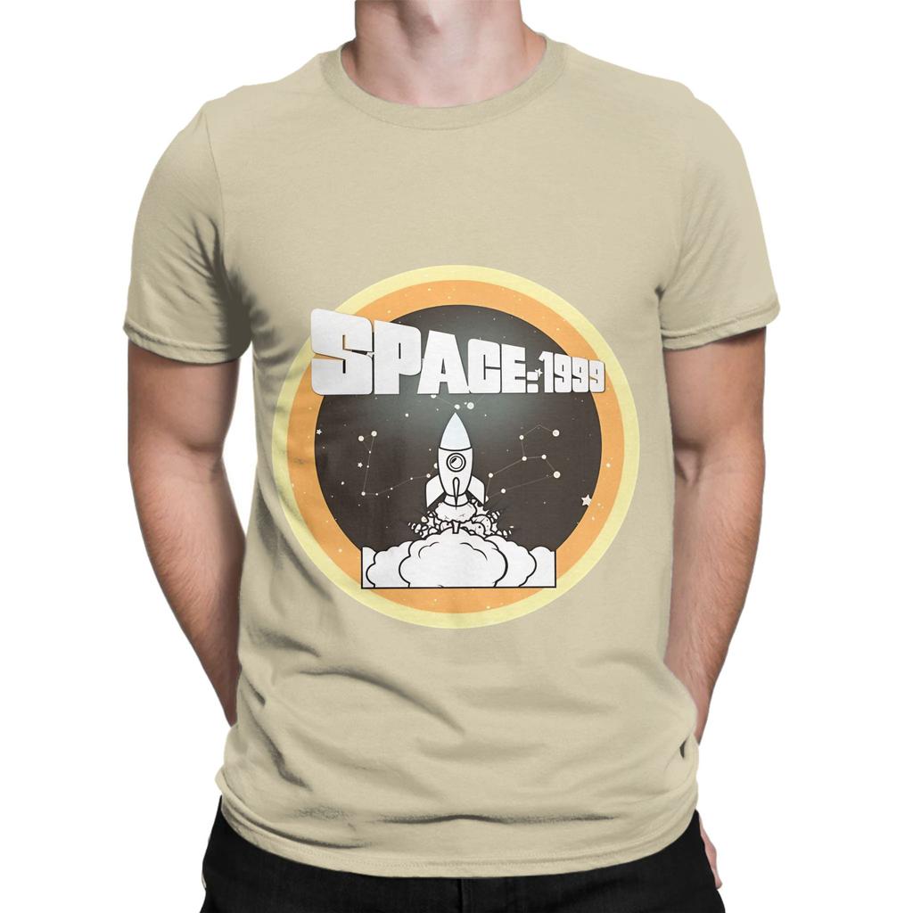 Space 1999 Vintage Style Funny Graphic 100 Cotton TShirt Space 1999 Tees Tops For Unisex