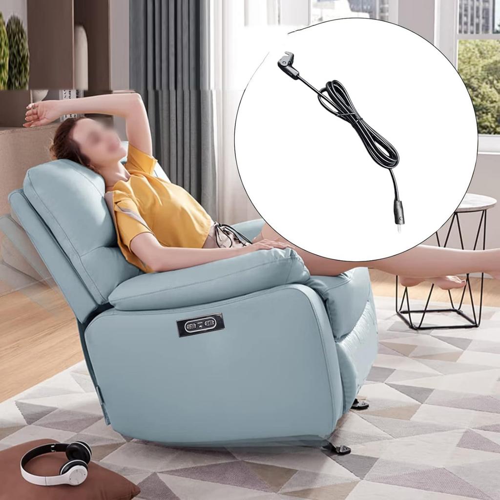 1,5 м Сверхпрочный удлинитель Кабель питания для электрического дивана-реклайнера Массажного кресла