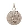 Кулон-медальон Богоматери Лурдской, Серебро, Сделано во Франции, 16 мм, Мария, Святая Бернадетта