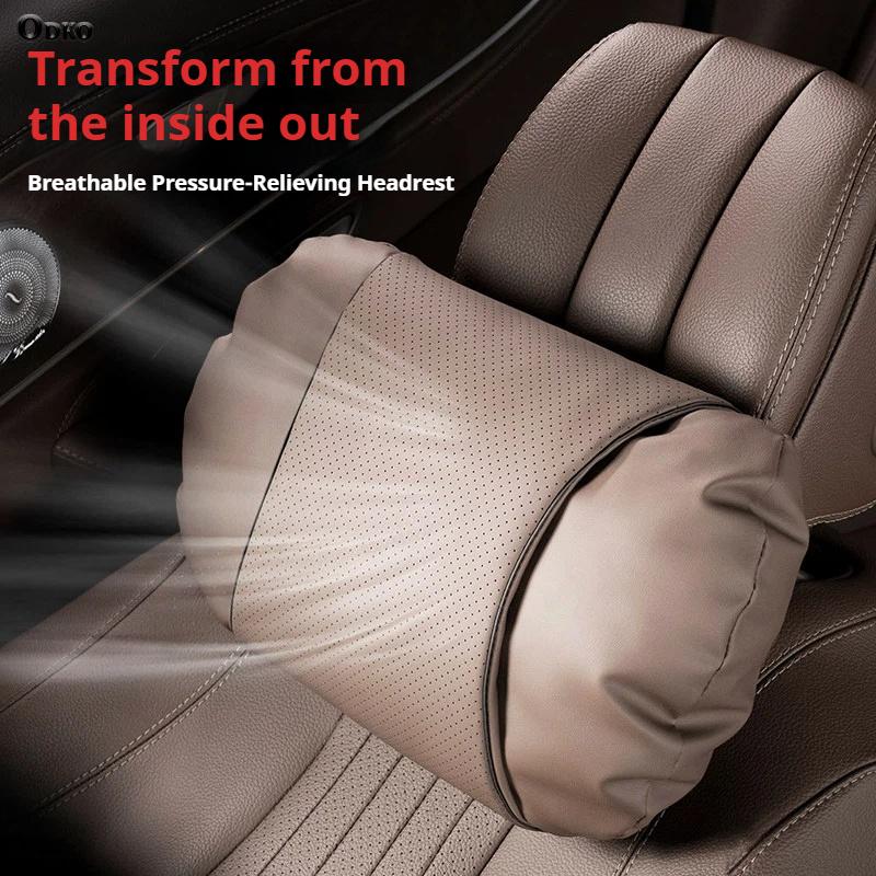 For Ford F150 F-150 F 150 Expedition Edge MK1 MK2 Car Seat Headrest Neck Pillow Cushion Breathable Protect Relieve Neck Fatigue