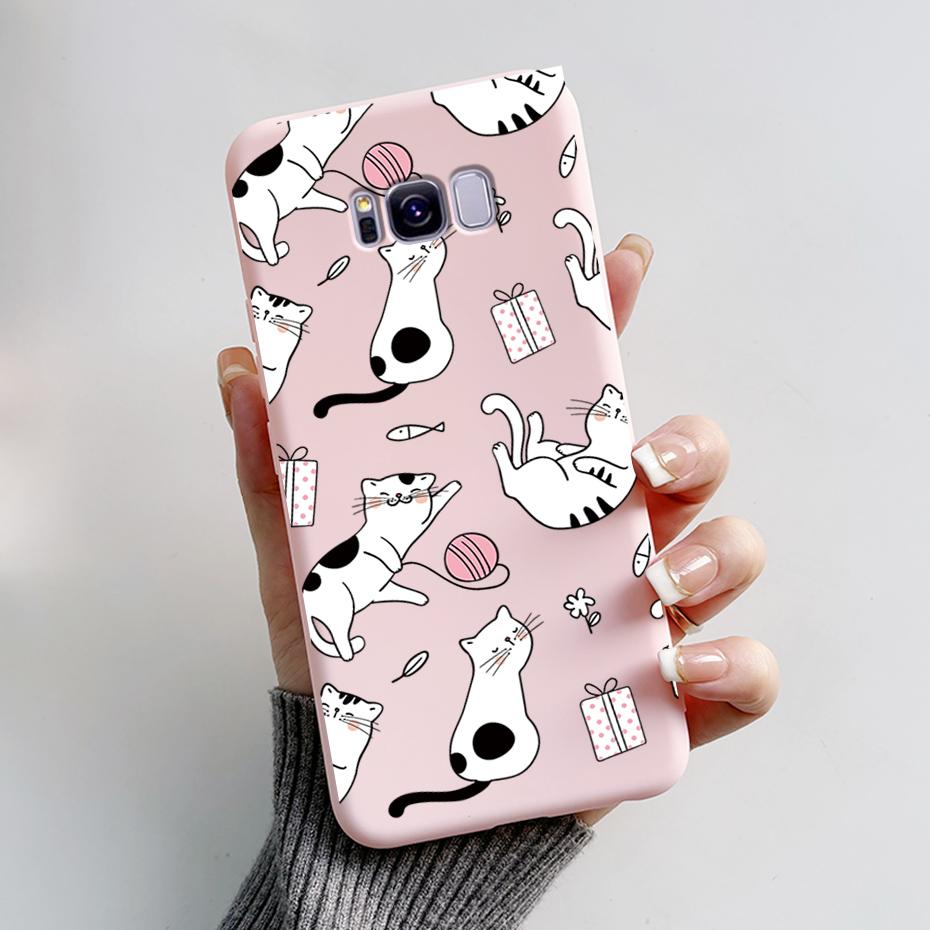 Case For Samsung S8 Plus S8+ Coque Galaxy S8 TPU Soft Silicone Funda Phone Case For Samsung Galaxy S 8 S8 Plus Cover Capa Bumper